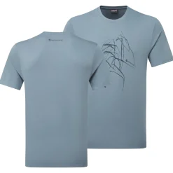 Montane Climbing|T-Shirts*Men's Abstract Mountain T-Shirt
