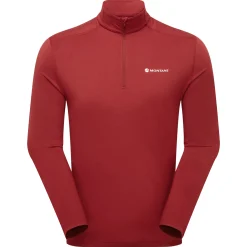 Montane Trekking|Ski Touring*Men's Dart XT Thermal Zip Neck Long Sleeved Top