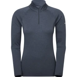 Women Montane Trekking|Fastpacking*Women's Dart Zip Neck T-Shirt